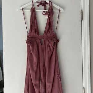 Mauve Free People maxi dress WORN ONCE